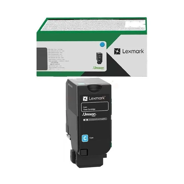 Toner d'origine Lexmark 71C2XC0 - cyan Toner d'origine Lexmark 71C2XC0 - cyan