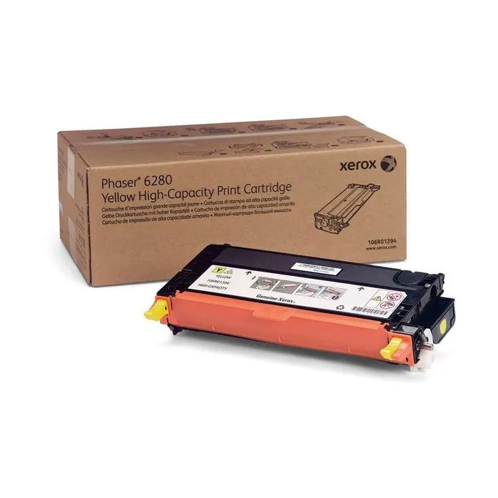 Toner d'origine Xerox 106R01394 - jaune Toner d'origine Xerox 106R01394 - jaune