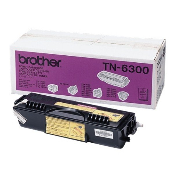 ORIGINAL Brother TN6300 - Toner noir