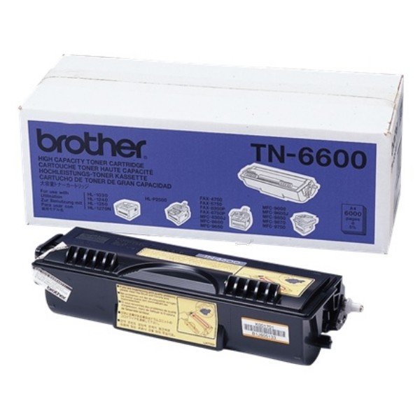 ORIGINAL Brother TN6600 - Toner noir