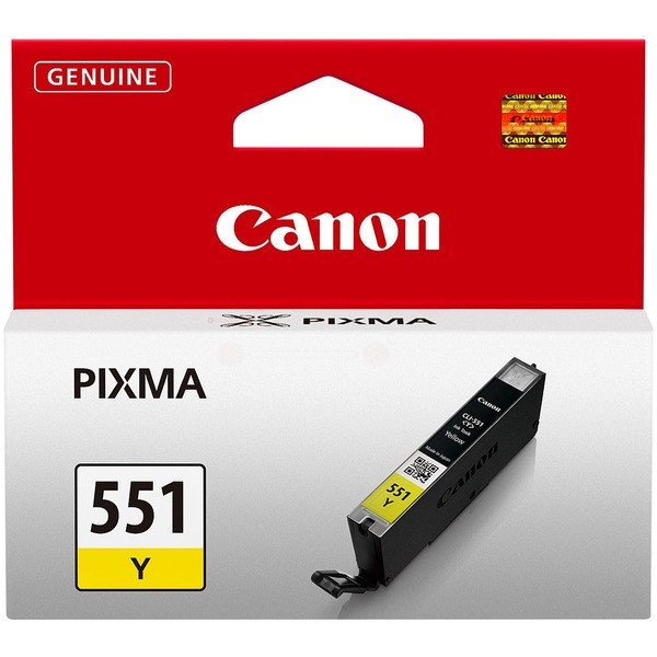 ORIGINAL Canon 6511B001 / CLI-551 Y - Cartouche d'encre jaune