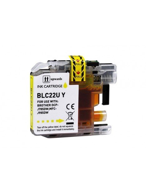 COMPATIBLE Brother LC22UY - Cartouche d'encre jaune