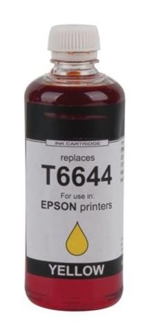COMPATIBLE Epson C13T66444A / T6644 - Flacon d'encre jaune