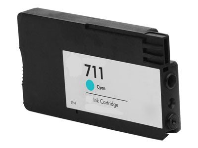 COMPATIBLE HP CZ130A / 711 - Cartouche d'encre cyan