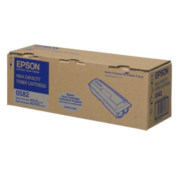 ORIGINAL Epson C13S050582 / 0582 - Toner noir
