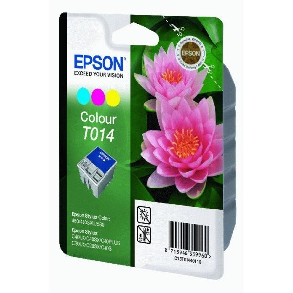 ORIGINAL Epson C13T01440110 / T014 - Cartouche d'encre couleur