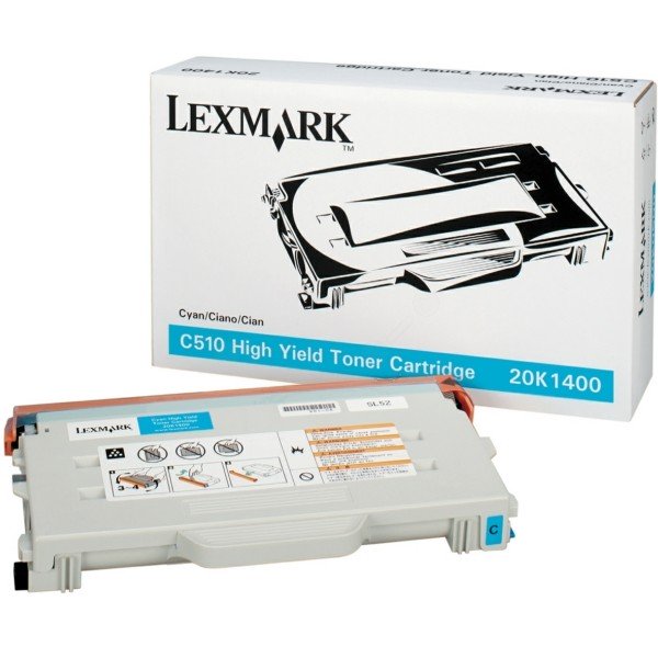 ORIGINAL Lexmark 20K1400 - Toner cyan