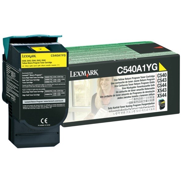 ORIGINAL Lexmark C540A1YG - Toner jaune