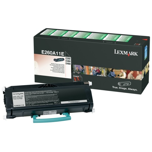 ORIGINAL Lexmark E260A11E - Toner noir