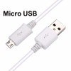 Câble USB - Micro USB blanc