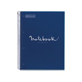 MIQUELRIUS Cahier à Spirale "Notebook EMOTIONS", A4, Bleu