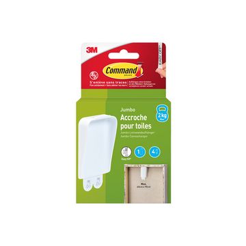 3M Command Accroche pour toiles Jumbo, blanc