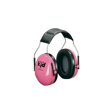 3M Peltor kid Casque anti-bruit H510, rose fluo / noir