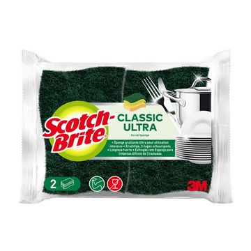 3M Scotch-Brite Eponge grattante CLASSIC ULTRA
