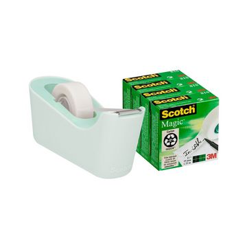 3M Scotch Dévidoir de bureau multipack C18, menthe