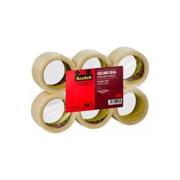 3M Scotch Ruban adhésif d'emballage SECURE SEAL, 50mm x 66 m