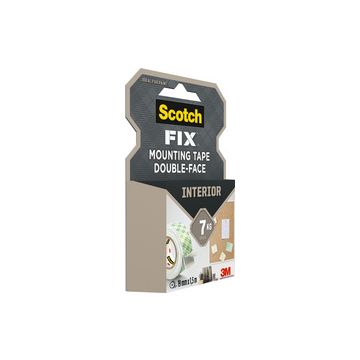 3M Scotch Ruban adhésif de montage double face, 19 mm x 5m