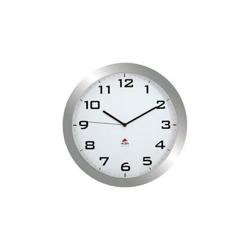 ALBA Horloge murale "HORISSIMO", montre à quartz, argent