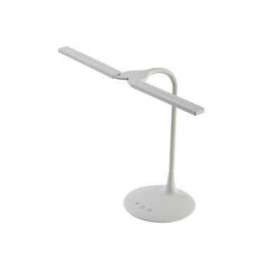 ALBA Lampe de bureau LED "LEDTWIN", rechargeable, blanc
