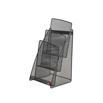 ALBA Porte-brochures de table "MESHPREZA5", A5 portrait,noir