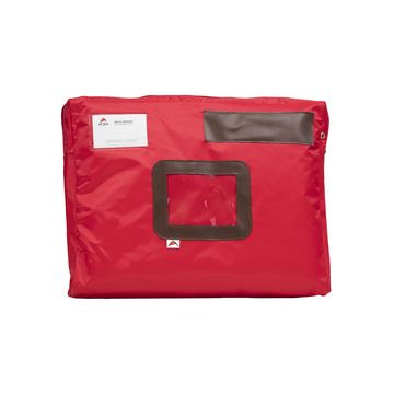 ALBA Sac navette "POCSOU R" avec soufflet, polyester, rouge