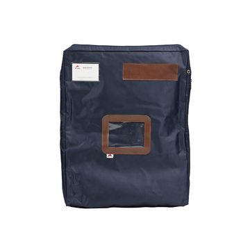 ALBA Sac navette "POCSOUGMB" avec soufflet, polyester, bleu