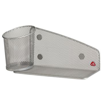 ALBA Support pour accessoires "MESHTAB", gris métal