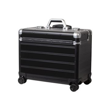 ALUMAXX Valise pour pilotes "PANDORA", aluminium, noir mat ALUMAXX Valise pour pilotes "PANDORA", aluminium, noir mat