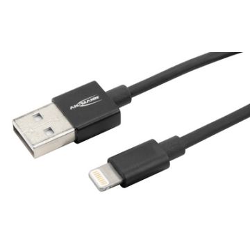 ANSMANN Câble de données & de charge, Apple-Lightning-USB-A