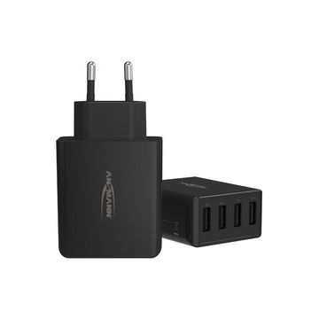 ANSMANN Chargeur USB Home Charger HC430, 4x port USB, noir