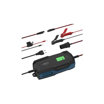 ANSMANN Chargeur de batterie BC, 6-12V/10A, noir/bleu