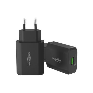ANSMANN Chargeur secteur USB HOME CHARGER HC1180QC, noir