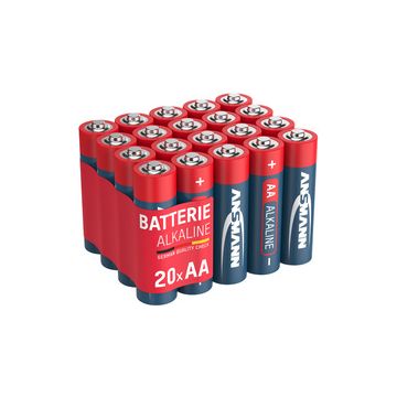 ANSMANN Pile alcaline "RED", Mignon AA, lot de 40 ANSMANN Pile alcaline "RED", Mignon AA, lot de 40