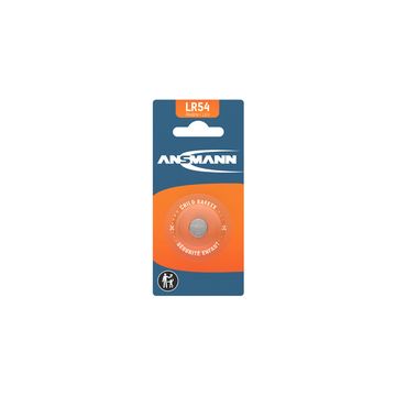 ANSMANN Pile bouton alcaline "LR54", 1,5 Volt (V10GA)