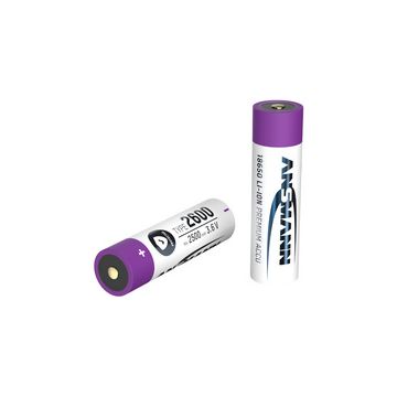 ANSMANN Pile rechargeable Li-ion 18650, 3.6 V, 2600 mAh
