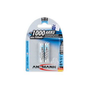 ANSMANN Pile rechargeable NiMH Premium, Micro AAA, 1.000 mAh