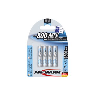 ANSMANN Pile rechargeable NiMH maxE, Micro (AAA), 800 mAh