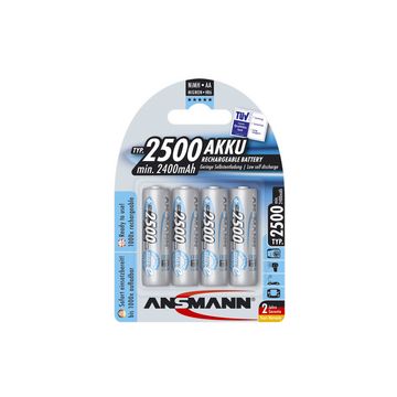 ANSMANN Pile rechargeable NiMH maxE, Mignon (AA), 2.500 mAh