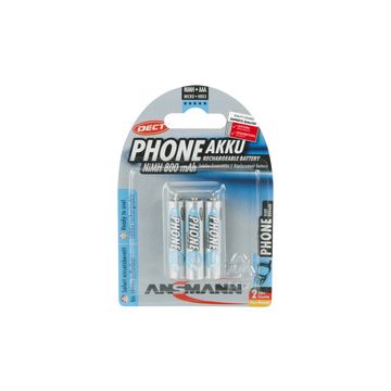 ANSMANN Pile rechargeable NiMH, maxE Micro AAA, 800 mAh