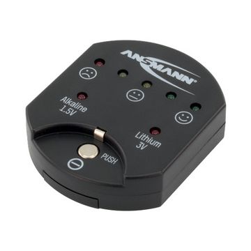 ANSMANN Testeur de piles, pour piles boutons, noir