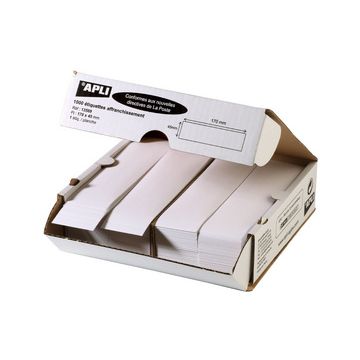 APLI Etiquette d'affranchissement, 175 x 45 mm, blanc APLI Etiquette d'affranchissement, 175 x 45 mm, blanc