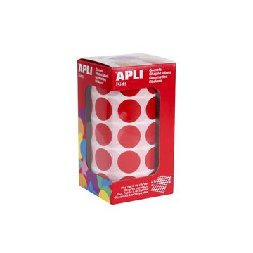 APLI Kids Gommette de couleur en rouleau, rouge