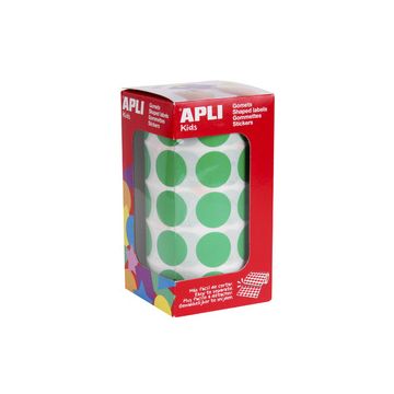 APLI Kids Gommette de couleur en rouleau, vert