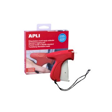 APLI Pistolet textile à aiguille standard, rouge/blanc