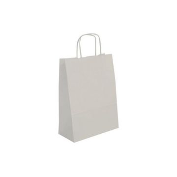 APLI Sac en papier, kraft, moyen, blanc