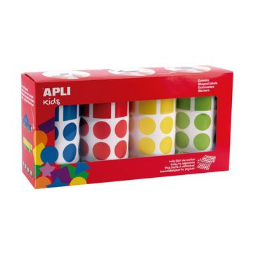 APLI kids Gommettes "Géométrique", en rouleau, assorti