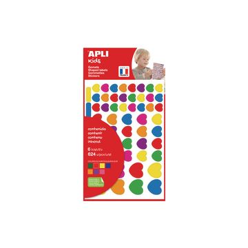 APLI kids Gommettes "Rond", assorti