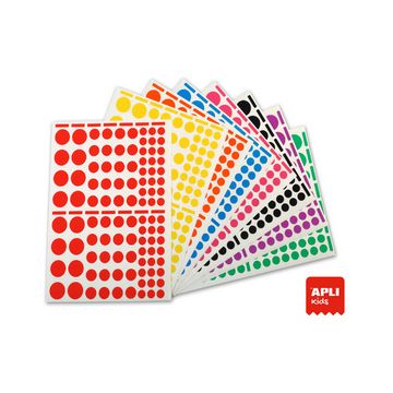 APLI kids Gommettes "Rond", grand conditionnement