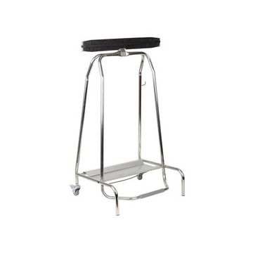 APS Support de sac poubelle QUICKSTEP, 120 litres, argent APS Support de sac poubelle QUICKSTEP, 120 litres, argent