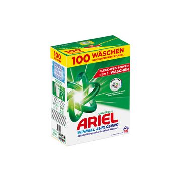 ARIEL Lessive en poudre Universal+, 5,03 kg - 100 lavages